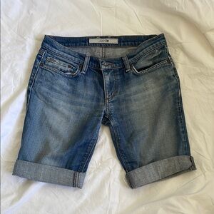 Joe's Jeans Women's Blue Denim Shorts